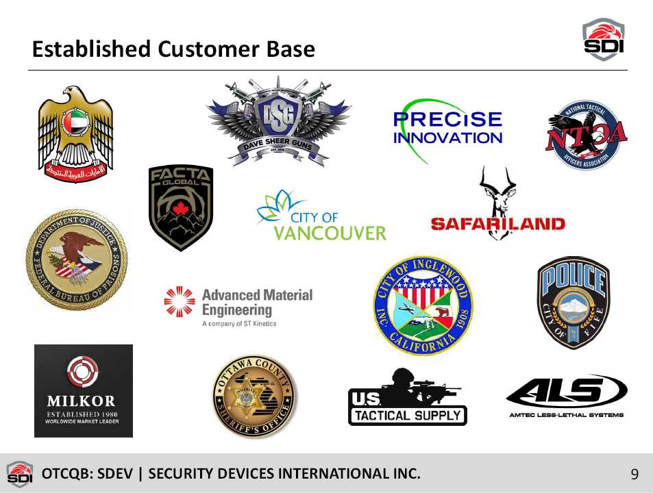 Security Devices International Inc. Exhibit 99.1 Filed by